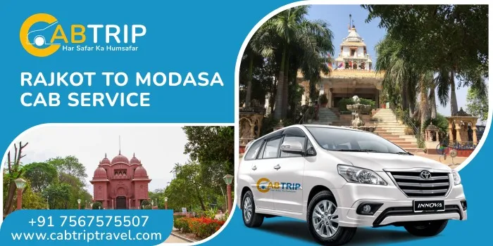 Rajkot to Modasa Cab Service